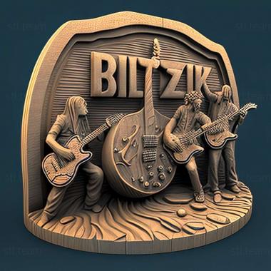 3D model Rock Band Blitz game (STL)